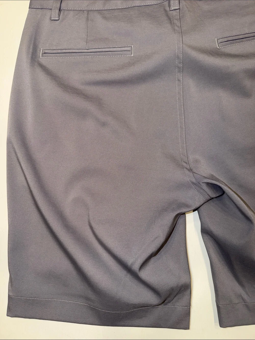 Daniel Cremieux Men's Slate Gray Flat Front Shorts